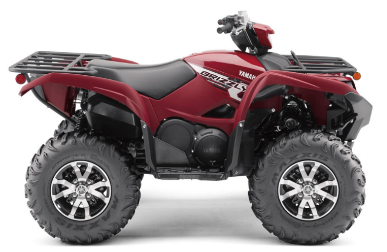 Yamaha Grizzly ATVs and Wolverine X2 Side-by-Side Vehicles (ROV)